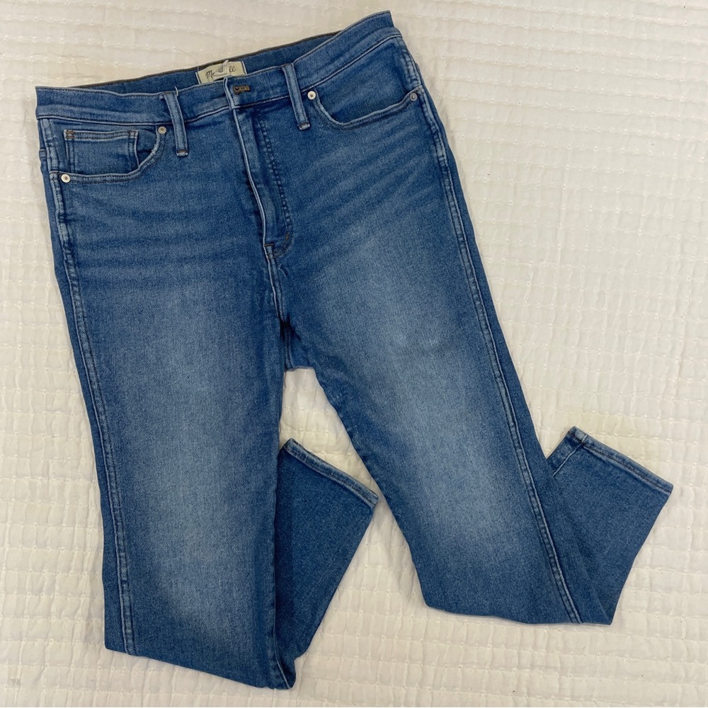 Madewell 10" High-Rise Skinny Crop Jeans